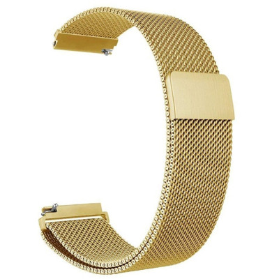 Ремінець 22 мм міланська петля BeWatch для Huawei Watch 3 / 3 Pro Золотий (1020228.2U) Ремінець 22 мм міланська петля BeWatch для Huawei Watch 3 / 3 Pro Золотий (1020228.2U)