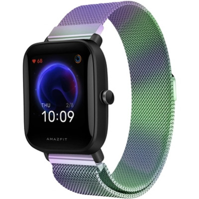 Ремінець 20 мм міланська петля BeWatch для Amazfit Bip 3 / Pro / U Pro Хамелеон (1010269.8U) Ремінець 20 мм міланська петля BeWatch для Amazfit Bip 3 / Pro / U Pro Хамелеон (1010269.8U)