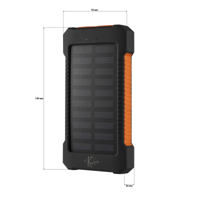 УМБ PowerBank с солнечной панелью Квант SC18 10000 mAh УМБ PowerBank с солнечной панелью Квант SC18 10000 mAh
