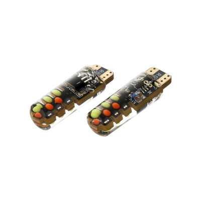 Комплект светодиодных ламп TBS T10-COB-12RGB с пультом ДУ