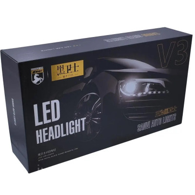 Комплект светодиодных ламп LED Sanvi V3 Pro H4 Canbus 6000k 35000Lm 100w 12v Комплект светодиодных ламп LED Sanvi V3 Pro H4 Canbus 6000k 35000Lm 100w 12v