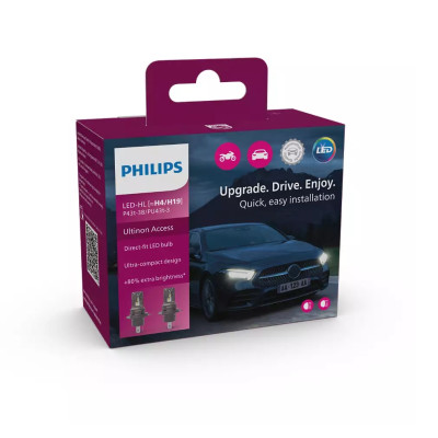 Комплект светодиодных ламп Philips H4/H19 11342U2500CX Ultinon Access 12V Комплект светодиодных ламп Philips H4/H19 11342U2500CX Ultinon Access 12V