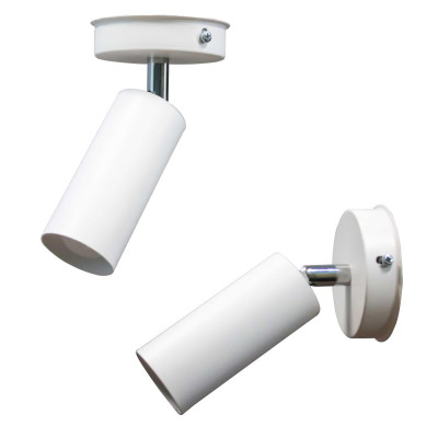 Светильник в стиле лофт MSK Electric Tube спот с поворотным механизмом NL 1105-1 W Светильник в стиле лофт MSK Electric Tube спот с поворотным механизмом NL 1105-1 W