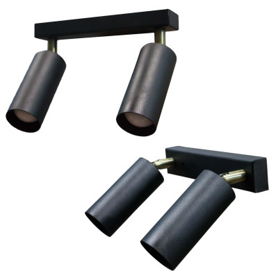 Світильник у стилі лофт MSK Electric Tube спот із поворотним механізмом NL 1105-2 Світильник у стилі лофт MSK Electric Tube спот із поворотним механізмом NL 1105-2