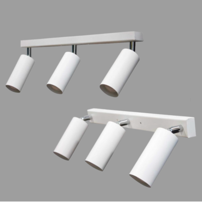 Світильник стельовий MSK Electric Tube спот із поворотним механізмом NL 1105-3 W Світильник стельовий MSK Electric Tube спот із поворотним механізмом NL 1105-3 W