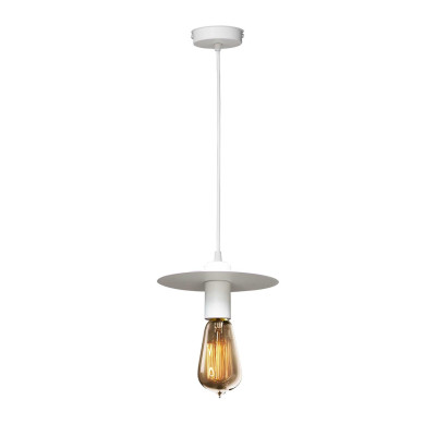 Светильник подвесной в стиле лофт MSK Electric Disk NL 2009 WH