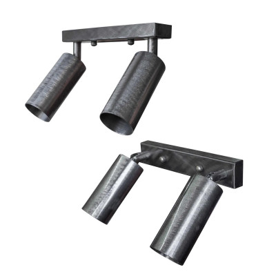 Светильник в стиле лофт MSK Electric Tube спот с поворотным механизмом NL 1105-2 SILVER Светильник в стиле лофт MSK Electric Tube спот с поворотным механизмом NL 1105-2 SILVER
