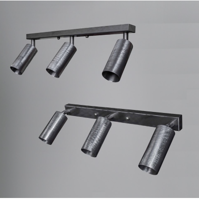 Светильник в стиле лофт MSK Electric Tube спот с поворотным механизмом NL 1105-3 SILVER Светильник в стиле лофт MSK Electric Tube спот с поворотным механизмом NL 1105-3 SILVER