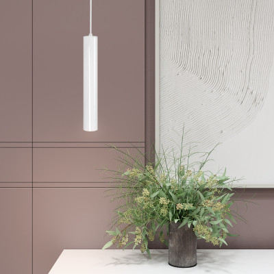 Светильник подвесной MSK Electric Tube NL 3522 WGL белый глянец Светильник подвесной MSK Electric Tube NL 3522 WGL белый глянец