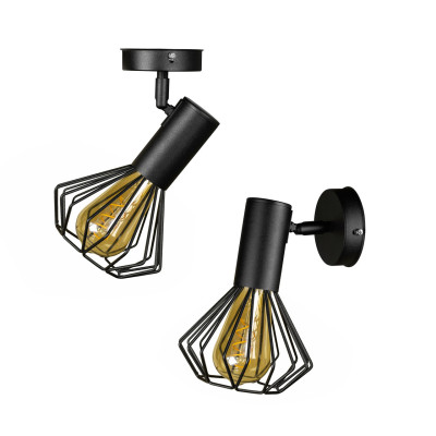 Світильник лофт MSK Electric Diadem настінно-стельовий NL 22151-1 Світильник лофт MSK Electric Diadem настінно-стельовий NL 22151-1