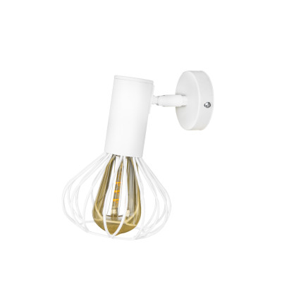 Светильник лофт настенно-потолочный MSK Electric Lotus NL 14151-1 WH
