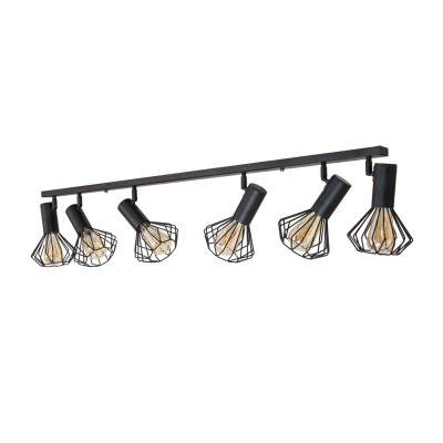 Світильник лофт MSK Electric Diadem стельовий NL 22151-6 BK Світильник лофт MSK Electric Diadem стельовий NL 22151-6 BK