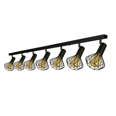 Світильник лофт MSK Electric Diadem стельовий NL 22151-7 BK Світильник лофт MSK Electric Diadem стельовий NL 22151-7 BK