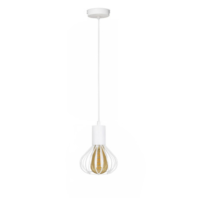 Светильник лофт подвесной MSK Electric Lotus NL 1415 WH