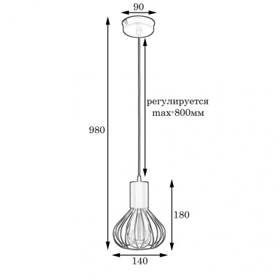 Светильник лофт подвесной MSK Electric Lotus NL 1415 WH Светильник лофт подвесной MSK Electric Lotus NL 1415 WH