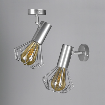 Светильник лофт MSK Electric Diadem настенно-потолочный NL 22151-1 CR хром Светильник лофт MSK Electric Diadem настенно-потолочный NL 22151-1 CR хром