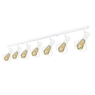 Світильник лофт MSK Electric Diadem стельовий NL 22151-7 WH