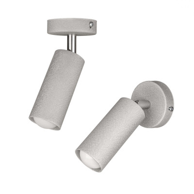 Світильник MSK Electric Tube спот із поворотним механізмом MR 1105-1 GR Світильник MSK Electric Tube спот із поворотним механізмом MR 1105-1 GR