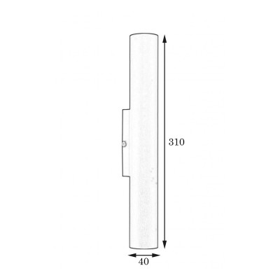 Светильник настенный MSK Electric Elegant бра под две лампы NL 2460 BK Светильник настенный MSK Electric Elegant бра под две лампы NL 2460 BK