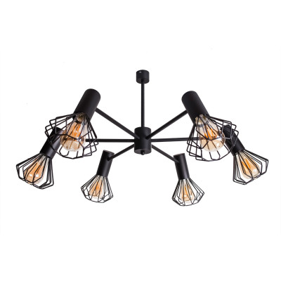 Люстра MSK Electric Diadem на шість плафонів NL 22152-6 BK