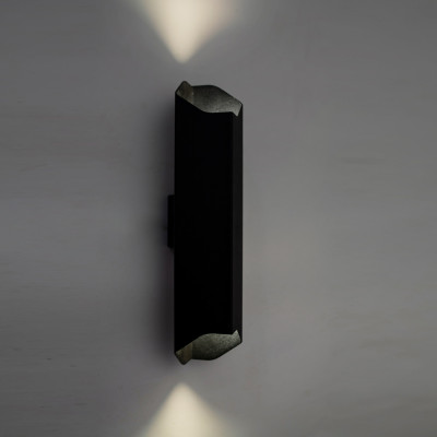 Настенный светильник MSK Electric Mystery бра под две лампы Е27 NL 3380 BK Настенный светильник MSK Electric Mystery бра под две лампы Е27 NL 3380 BK