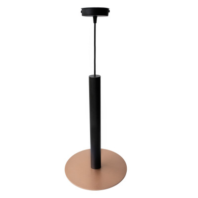 Светильник подвесной в стиле лофт MSK Electric Disk под лампу Е14 NL 26501 BK+CP черный+медь Светильник подвесной в стиле лофт MSK Electric Disk под лампу Е14 NL 26501 BK+CP черный+медь