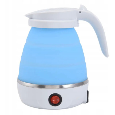 Чайник дорожній складаний Kettle WGZ-011 Travelling Folding 600W 220V 0.6 л Блакитний (2711)