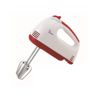 Миксер кухонный ручной 7 скоростей 260W Domotec R-6633 White/Red