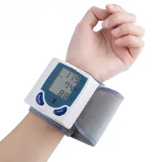 Тонометр автоматичний на зап'ястя RIAS Automatic Wrist Watch White-Blue