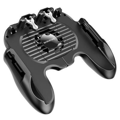 Игровой геймпад Borofone BG3 Warrior Cooling Gamepad Черный (25992_1763496) Игровой геймпад Borofone BG3 Warrior Cooling Gamepad Черный (25992_1763496)