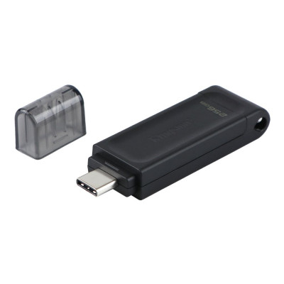 Флеш память USB Kingston DT 70 Type-C 256 GB USB 3.2 Black (33295_3030411) Флеш память USB Kingston DT 70 Type-C 256 GB USB 3.2 Black (33295_3030411)