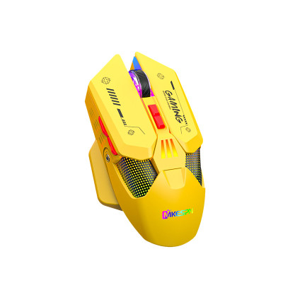 Миша бездротова ігрова з акумулятором та підсвідкою Imice 2.4 gHz MiKespN W19 E-Sports Yellow Миша бездротова ігрова з акумулятором та підсвідкою Imice 2.4 gHz MiKespN W19 E-Sports Yellow