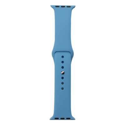 Ремінець ANCHOR Apple Watch Band Silicone One-Piece Size-S Watch 41/40/38mm Mist blue