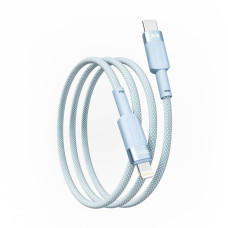 Кабель для зарядки USB Ridea RC-CP43 ColorPro Type-C to Lightning 30W 10V/3A 1.2 м Голубой