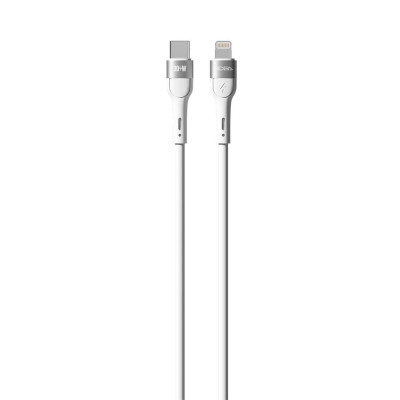Кабель для зарядки USB Ridea RC-XS51 X-Silicone Type-C to Lightning 30W 10V/3A 1.2 м Белый Кабель для зарядки USB Ridea RC-XS51 X-Silicone Type-C to Lightning 30W 10V/3A 1.2 м Белый