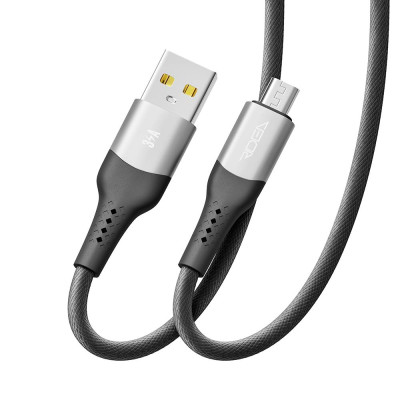 Кабель для зарядки USB Ridea RC-US42 UltraStrong USB-МicroUSB 60W 20V/3A 1.2 м Черный Кабель для зарядки USB Ridea RC-US42 UltraStrong USB-МicroUSB 60W 20V/3A 1.2 м Черный