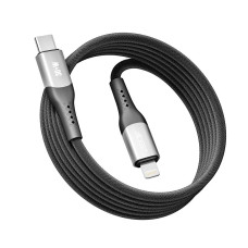 Кабель для зарядки USB Ridea RC-US42 UltraStrong Type-C to Lightning 30W 10V/3A 2 м Черный