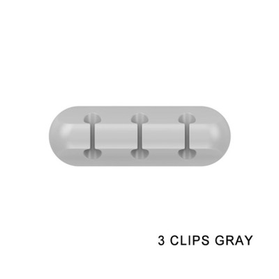 Органайзер для кабелей самоклеящийся на 3 провода ANbeauty Gray (AN0103426) Органайзер для кабелей самоклеящийся на 3 провода ANbeauty Gray (AN0103426)