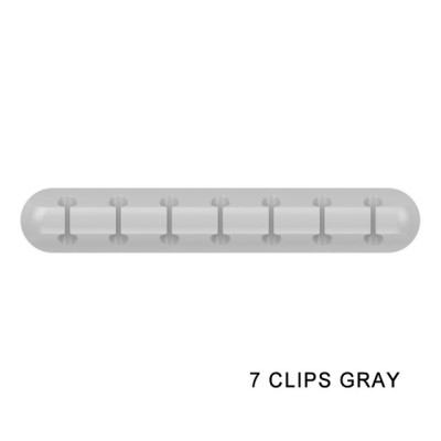 Органайзер для кабелей самоклеящийся на 5 проводов ANbeauty Gray (AN0103427) Органайзер для кабелей самоклеящийся на 5 проводов ANbeauty Gray (AN0103427)