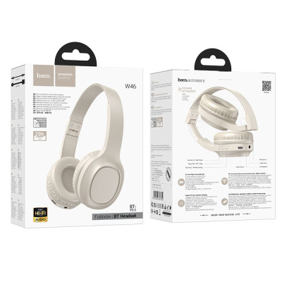Беспроводные наушники с микрофоном Hoco W46 Charm BT Bluetooth 5.3 AUX 200 мАч White (31654_2907100) Беспроводные наушники с микрофоном Hoco W46 Charm BT Bluetooth 5.3 AUX 200 мАч White (31654_2907100)