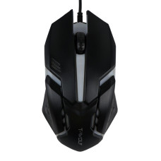 Ігрова дротова комп'ютерна миша T-Wolf V1 1200DPI RGB Black