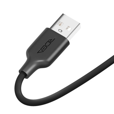 Кабель для заряджання та обміну даними USB Ridea RC-AI21 AirSiliconePro 60W 20V/3A USB-MicroUSB 1 м Чорний Кабель для заряджання та обміну даними USB Ridea RC-AI21 AirSiliconePro 60W 20V/3A USB-MicroUSB 1 м Чорний