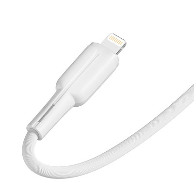 Кабель для зарядки и обмена данными USB Ridea RC-CO10 CommonPro 12W 5V/2.4A USB-Lightning 1 м Белый Кабель для зарядки и обмена данными USB Ridea RC-CO10 CommonPro 12W 5V/2.4A USB-Lightning 1 м Белый