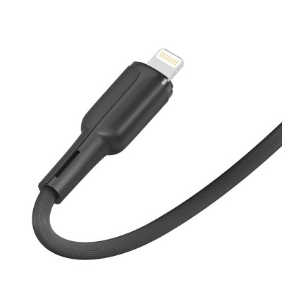 Кабель для зарядки и обмена данными USB Ridea RC-CO10 CommonPro 12W 5V/2.4A USB-Lightning 1 м Черный Кабель для зарядки и обмена данными USB Ridea RC-CO10 CommonPro 12W 5V/2.4A USB-Lightning 1 м Черный