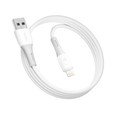 Кабель для зарядки и обмена данными USB Ridea RC-SI35 SiliconePro 12W 5V/2.4A USB-Lightning 1 м Белый