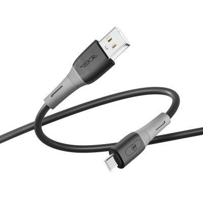 Кабель для заряджання та обміну даними USB Ridea RC-SI35 SiliconePro 60W 20V/3A USB-Type C 1 м Чорний Кабель для заряджання та обміну даними USB Ridea RC-SI35 SiliconePro 60W 20V/3A USB-Type C 1 м Чорний