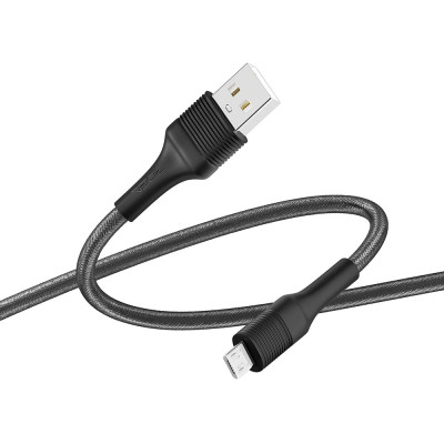 Кабель для зарядки и обмена данными USB Ridea RC-ST74 StablePro 60W 20V/3A USB-МicroUSB 1 м Черный Кабель для зарядки и обмена данными USB Ridea RC-ST74 StablePro 60W 20V/3A USB-МicroUSB 1 м Черный
