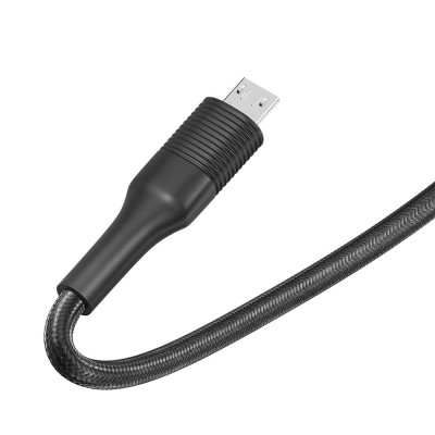 Кабель для зарядки и обмена данными USB Ridea RC-ST74 StablePro 60W 20V/3A USB-МicroUSB 1 м Черный Кабель для зарядки и обмена данными USB Ridea RC-ST74 StablePro 60W 20V/3A USB-МicroUSB 1 м Черный