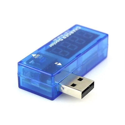 Тестер USB для повербанків вольтметр 4.5-10 Вольт до 3 А ємності акумулятора (051024) Тестер USB для повербанків вольтметр 4.5-10 Вольт до 3 А ємності акумулятора (051024)