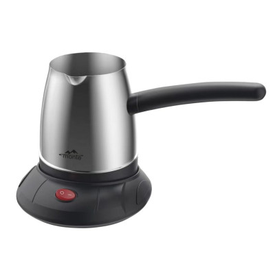 Кавоварка-турка Monte MT-1455 0.48 л Сріблясто-чорний (85540983)